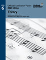The Royal Conservatory 2023 Official Examination Papers Level 6 Theory book cover