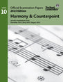 The Royal Conservatory 2023 Official Examination Papers Level 10 Harmony & Counterpoint book cover
