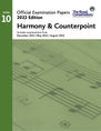 The RCM 2022 Official Examination Papers: Level 10 Harmony & Counterpoint eBook cover