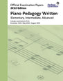 The RCM 2022 Official Examination Papers: Piano Pedagogy Written eBook cover