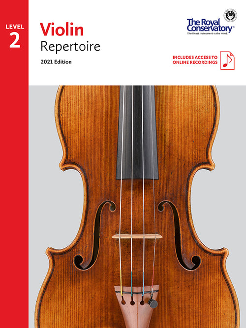 Violin Repertoire 2 | 2021 Edition | RCM Shop – RCM Shop (US